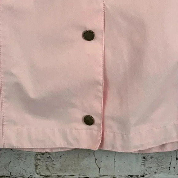 Barbour Women's US 8 EURO 38 Rose Pink Jacket Button Front Lightweight Polyester - Picture 8 of 10